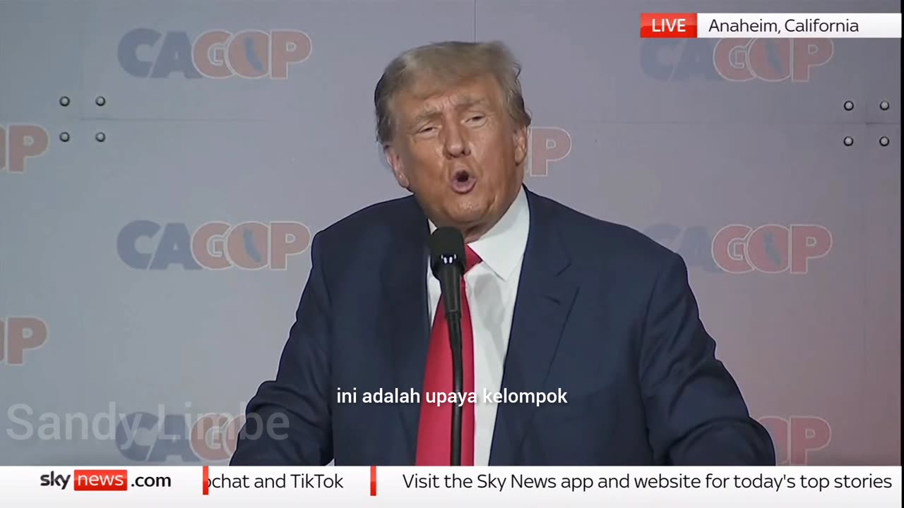 Trump: Kesuksesan Negara Adalah Upaya Kelompok, Kita Semua Akan Jadi Presiden Ke 47 Amerika Serikat