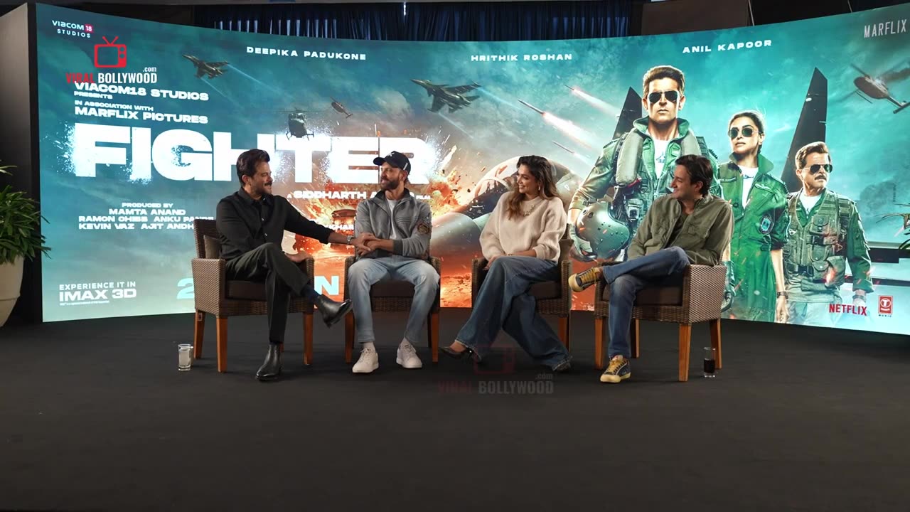 Fighter Multicam Special Interview | Hrithik Roshan, Deepika Padukone, Anil Kapoor,