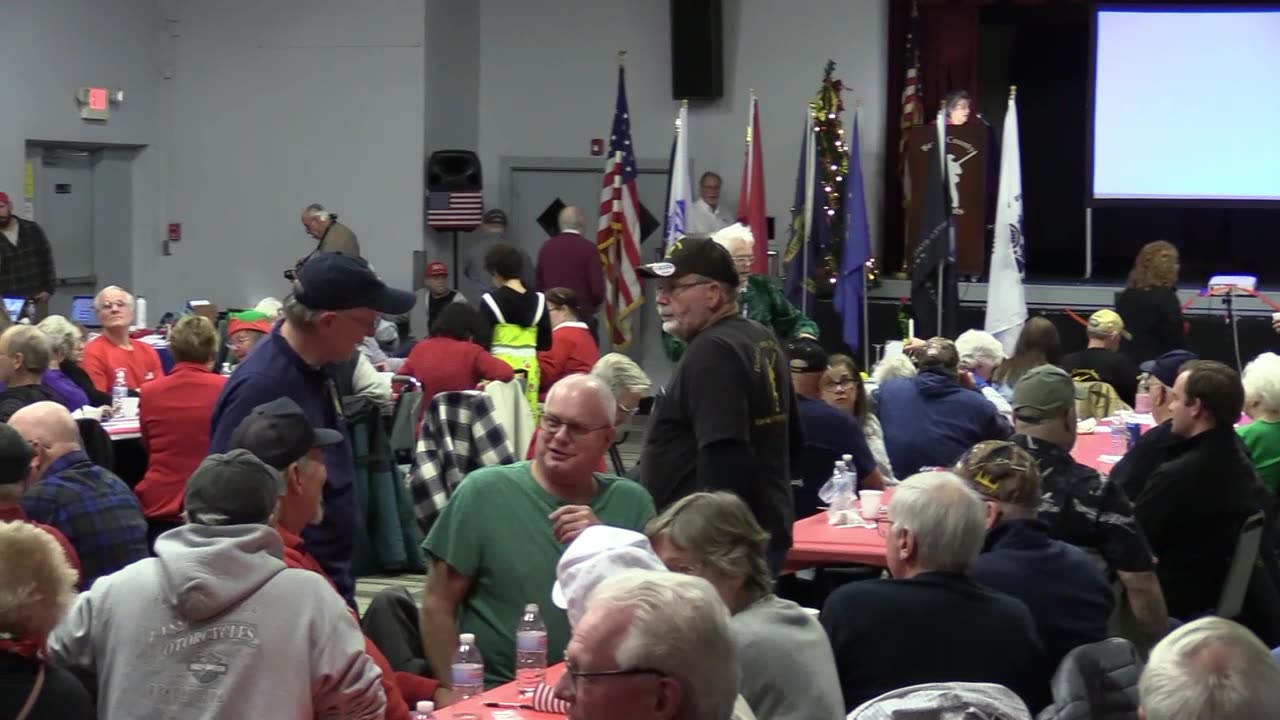 BCP GM 12/19/24 Christmas Party Honoring Veterans