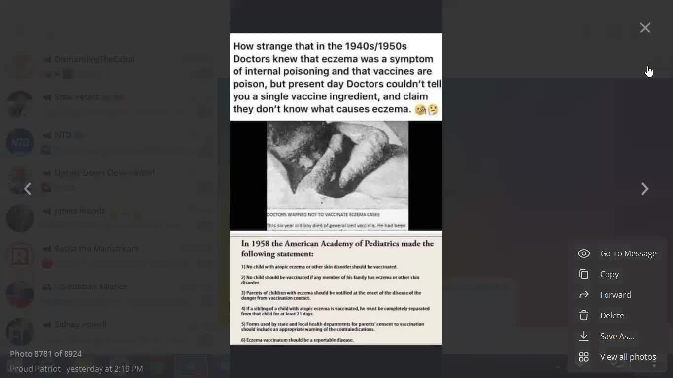 1940's and 1950's - Vaccines Caused Eczema & They Hid It