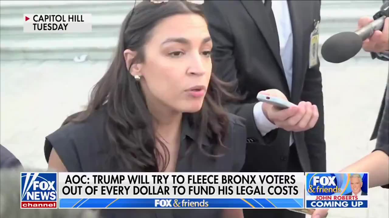 USA: AOC Prosecuting Trump Is Like Putting ‘An Ankle Bracelet Around Him’ !