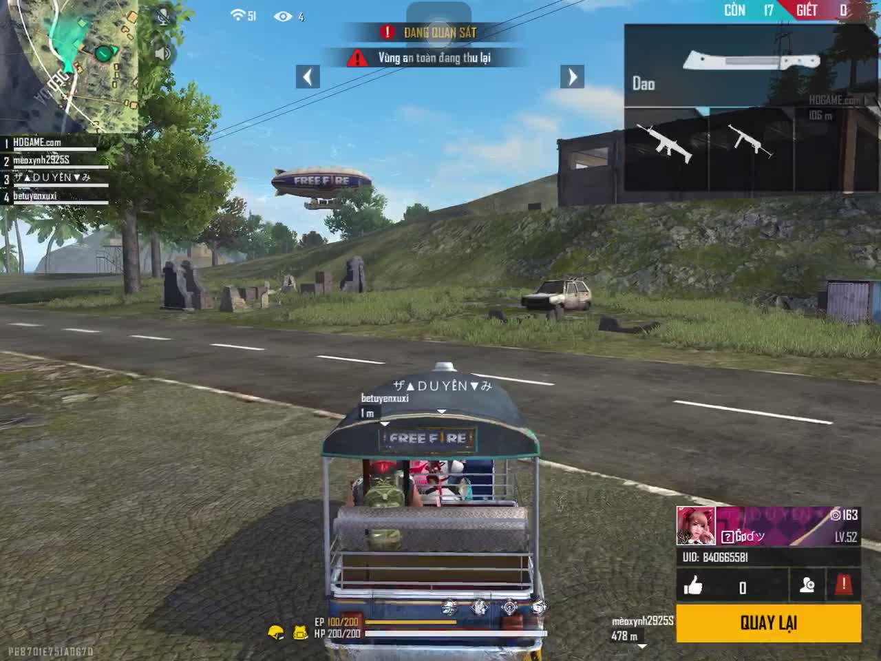 Free Fire / THANCHETSAMA / lag Game