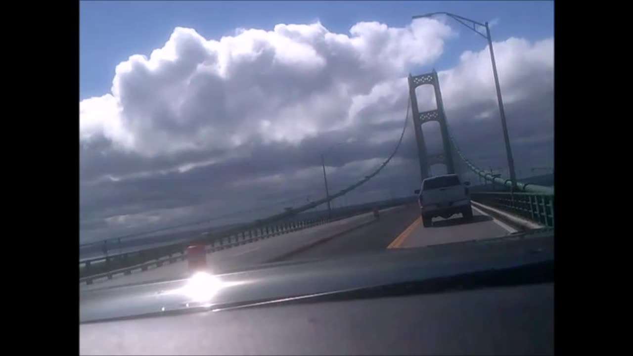 Mackinac Bridge Construction Work Begins