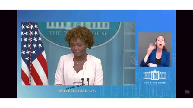 Peter Doocy vs Karine Jean Pierre in Border Wall in AZ