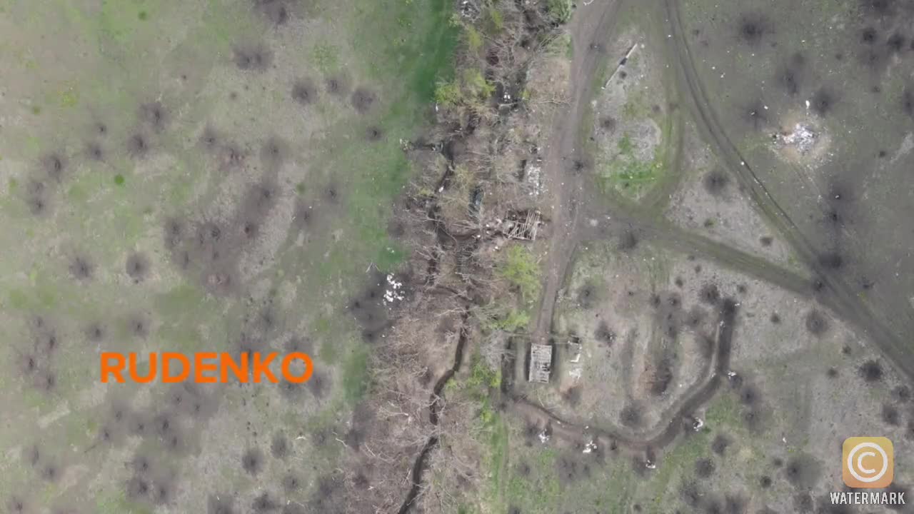 Russian Drone Drops Grenade in a Cup