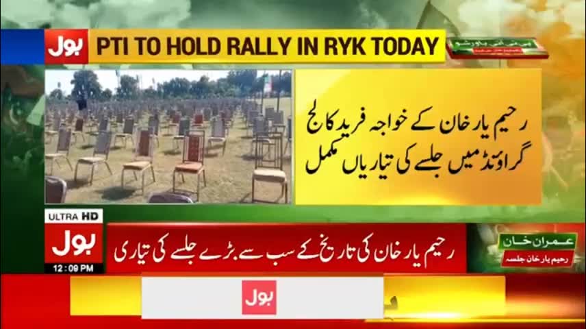 Imran Khan Jalsa At Rahim Yar Khan - PTI Power Show Latest Updates - Breaking News