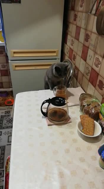 When the hostess left