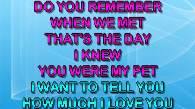 kbkaraokeking sea of love