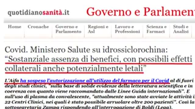 Covid-19, Inganno Mondiale, spiegazione.