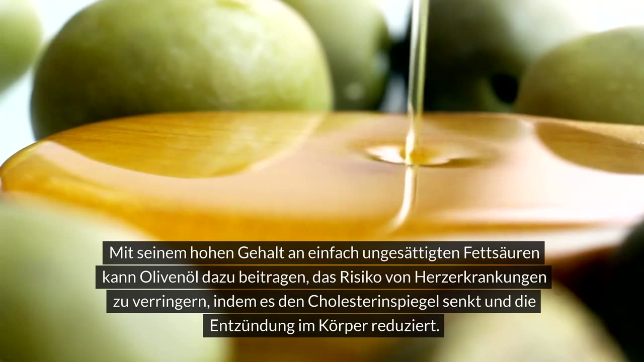 Täglich 1 Löffel Olivenöl