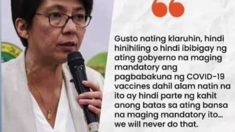 There is NO LAW authorising mandatory vaccination!
