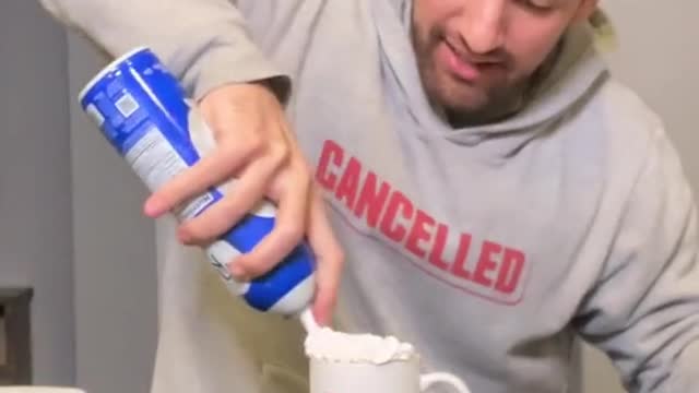 Upside Down Drink Prank on Girlfriend