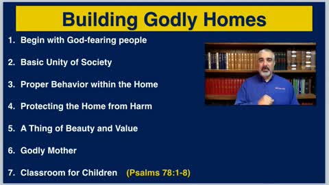 Building Our Homes With The Psalms