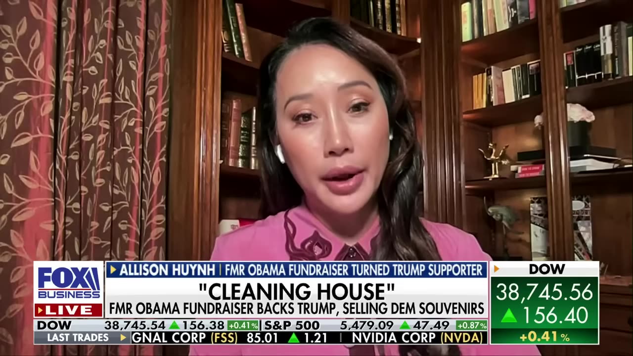 Former Obama fundraiser ditches Democratic Party, backs Trump for 2024