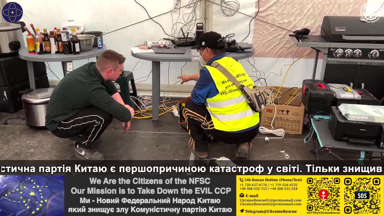NFSC&RLF Ukraine Rescue 3月24日乌克兰紧急救援前线战友集锦 CCP≠CHINESE CCP≠CHINA GETTR