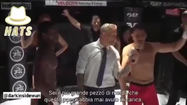 Il combattente di MMA Sao Joao : Chi sostiene obbligo vaccino puo succhiare il mio...