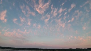 Cool evening clouds