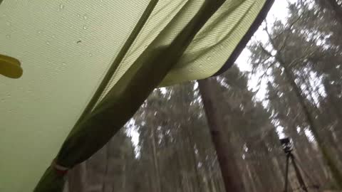 In the Lanshan 2. Lightweight tent . Vlog.