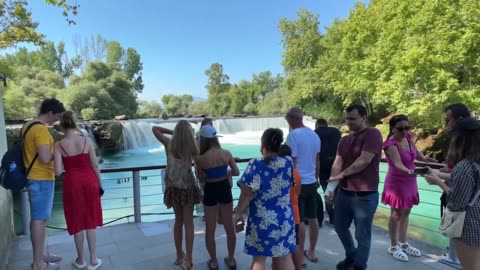 🇹🇷 Manavgat Waterfall - Natural Wonder of Antalya 🌊🌿
