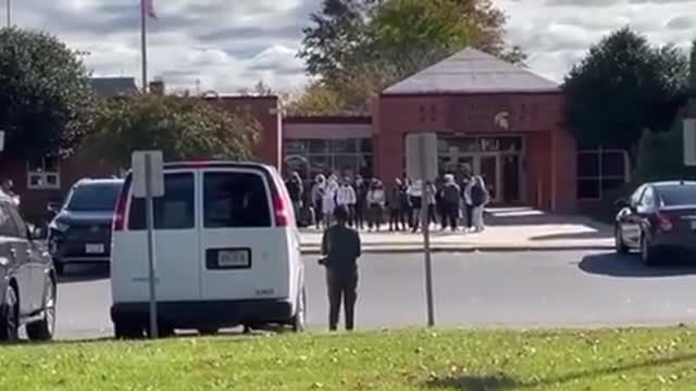 Brave Students Stage Walkout And Did Chant "Loudoun County Protects Rapists