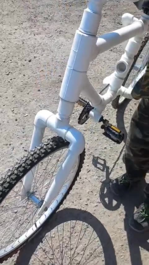 Custom PVC Pipe Bike