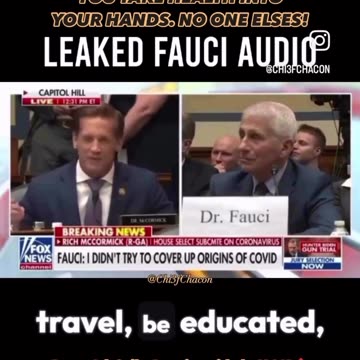 Dr. Anthony Fauci busted 👍🤬🤯☠️🧪🥷🔥⚠️