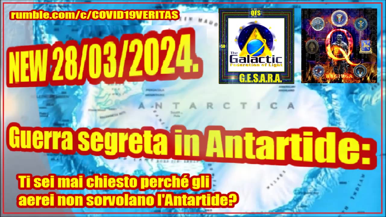 NEW 28/03/2024. Guerra segreta in Antartide: progetto COLDFEET,