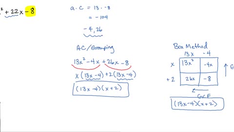 Factoring Part 2 - Trinomials