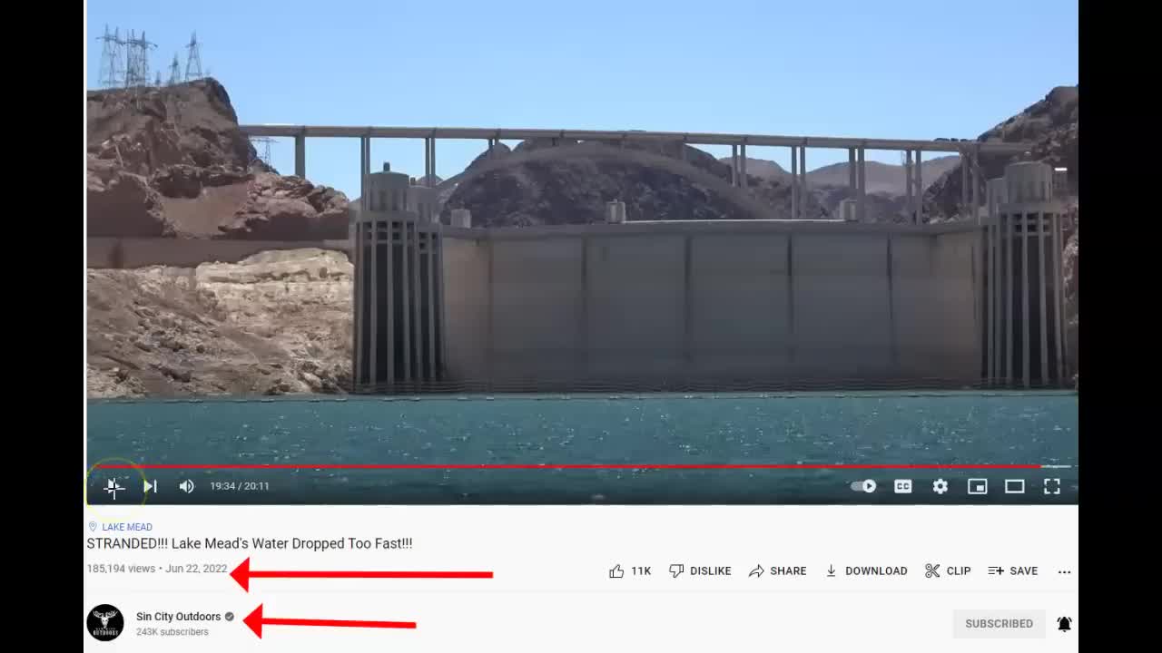 Lake Mead Drops to "Inactive Pool" Status. Will power be lost to Millions