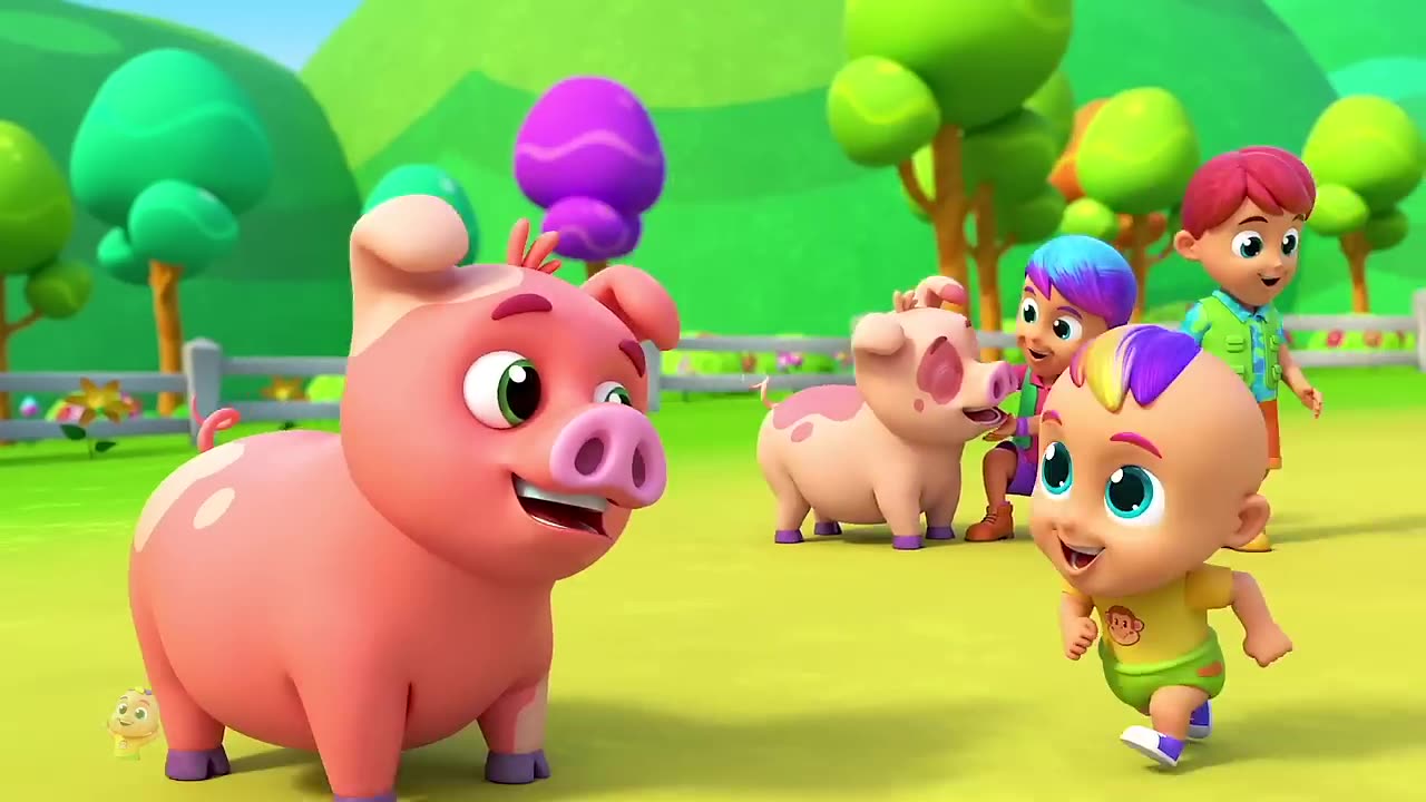 Old Farmer Joe Had A Farm ,Joe's Farm Song For Kids ,Nursery Rhymes and Baby Songs