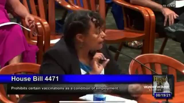 Dr. Parks from Michigan Defends Our Freedom of Choice in front of the Michigan's House Committee!
