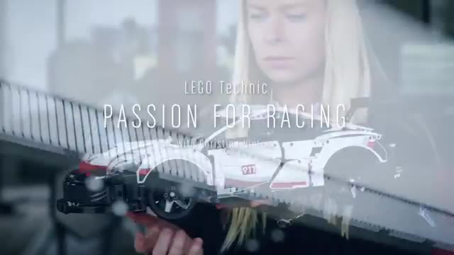 The Lego Technic Porsche 911 RSR tested by race driver Christina Nielsen_Cut