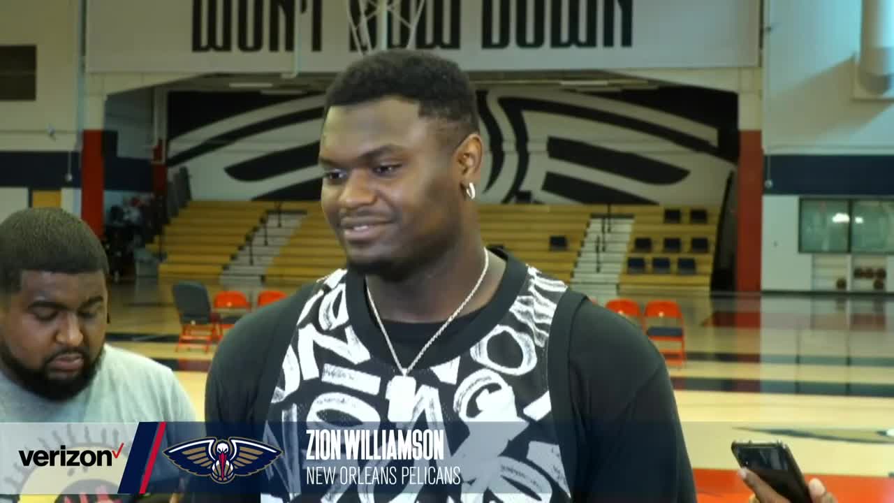 Zion Williamson on Future in New Orleans