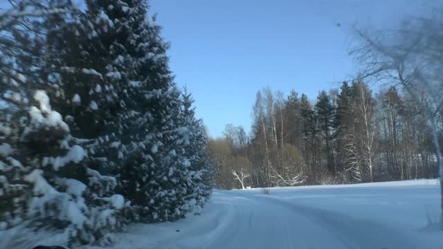 Winter in Latvia