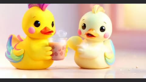 Cute duck