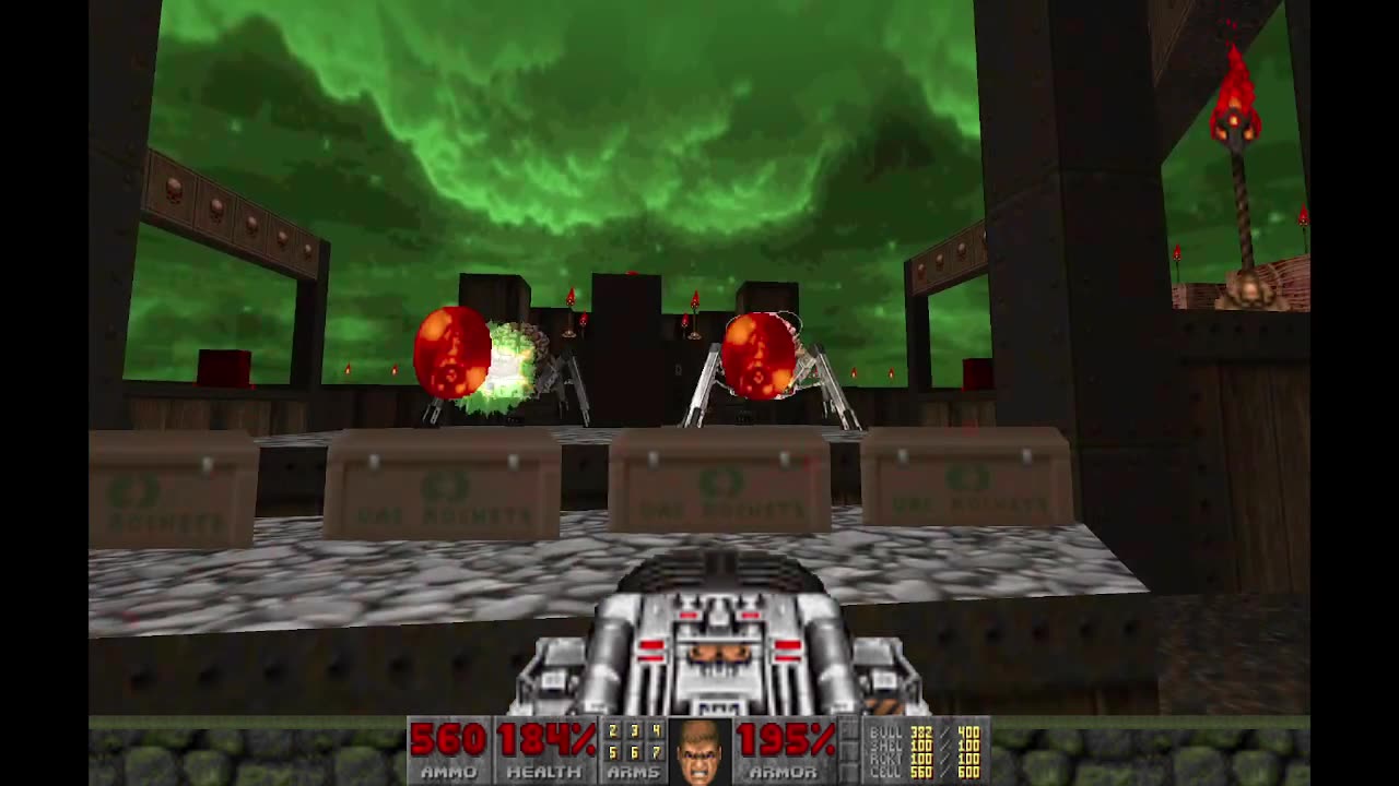 Deathless (Doom II mod) - Griefless - Desecrators (E4M8)