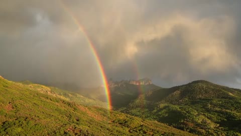 The rainbow of our village