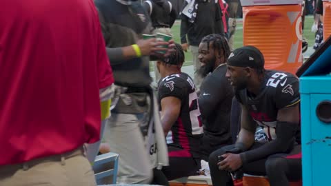 Gameday Wired's sights and sounds from the Atlanta Falcons' victory over the Cleveland Browns