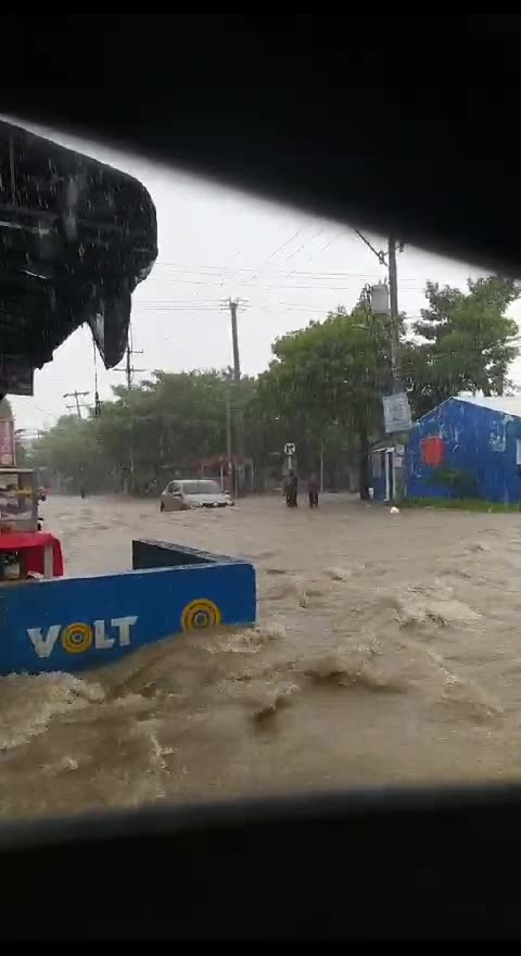 Inundaciones por lluvias en Cartagena