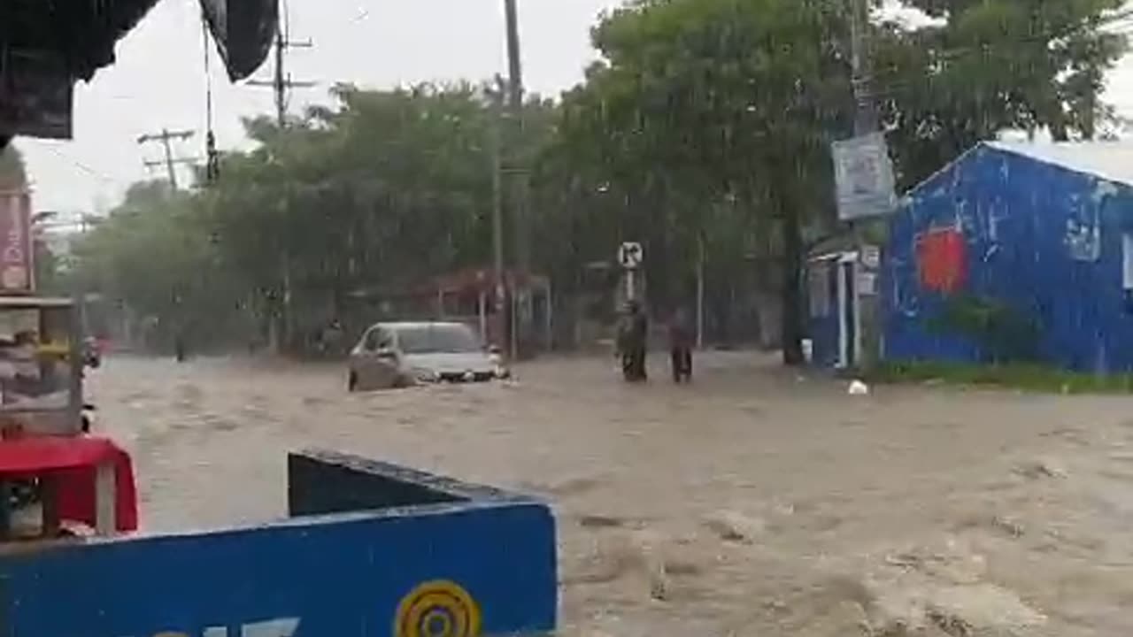 Inundaciones por lluvias en Cartagena