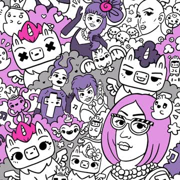 how to Draw Doodles by Garbi KW