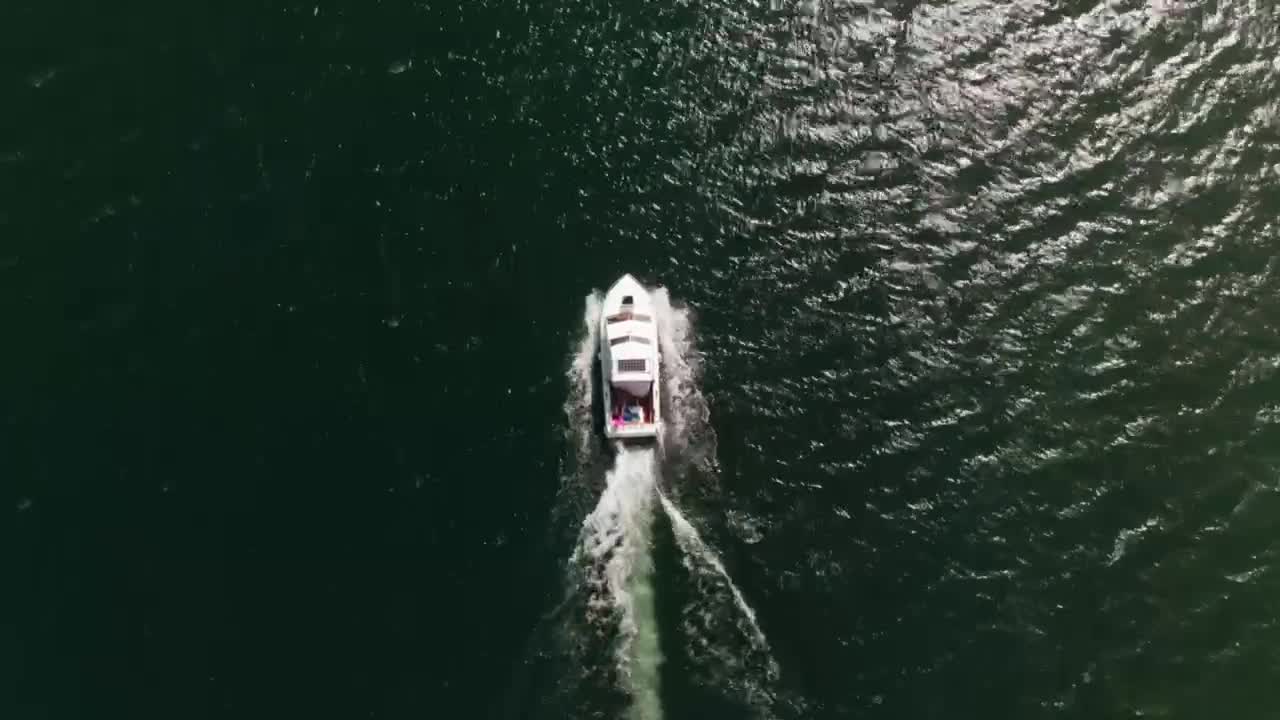 Boat in ocean