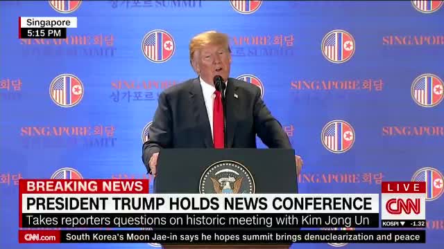 Trump says he trusts Kim Jong-un but will admit if he was wrong