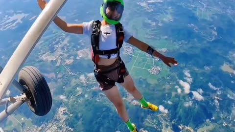 Jumping out of Plane | Sky Adventure | Amazing Video