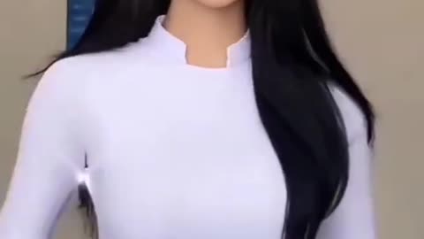 Cute girl tiktok video