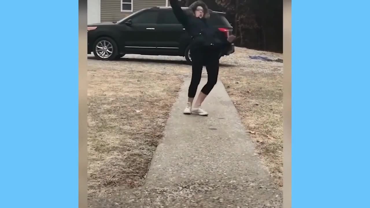 People Falling on Ice