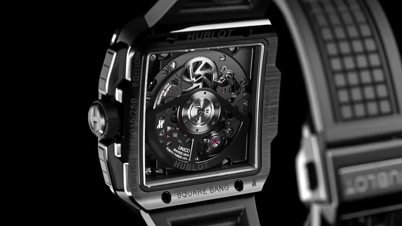 Hublot - Square Bang Unico All Black