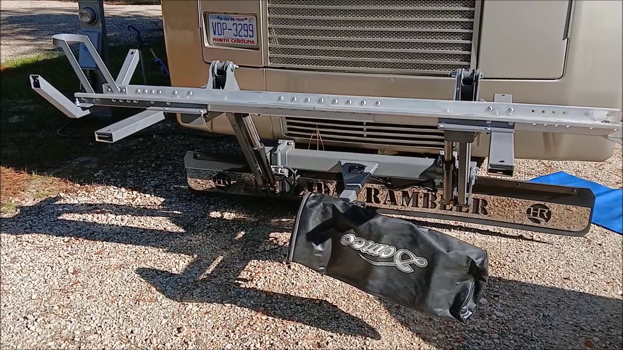 Hydralift Motorcycle lift for RV