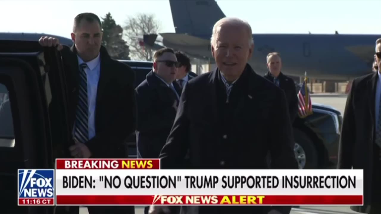 Biden Refuses to Comment on Colorado Banning Trump From Ballot