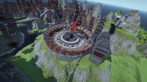 Crazy Build 1300 Hours Minecraft Timelapse